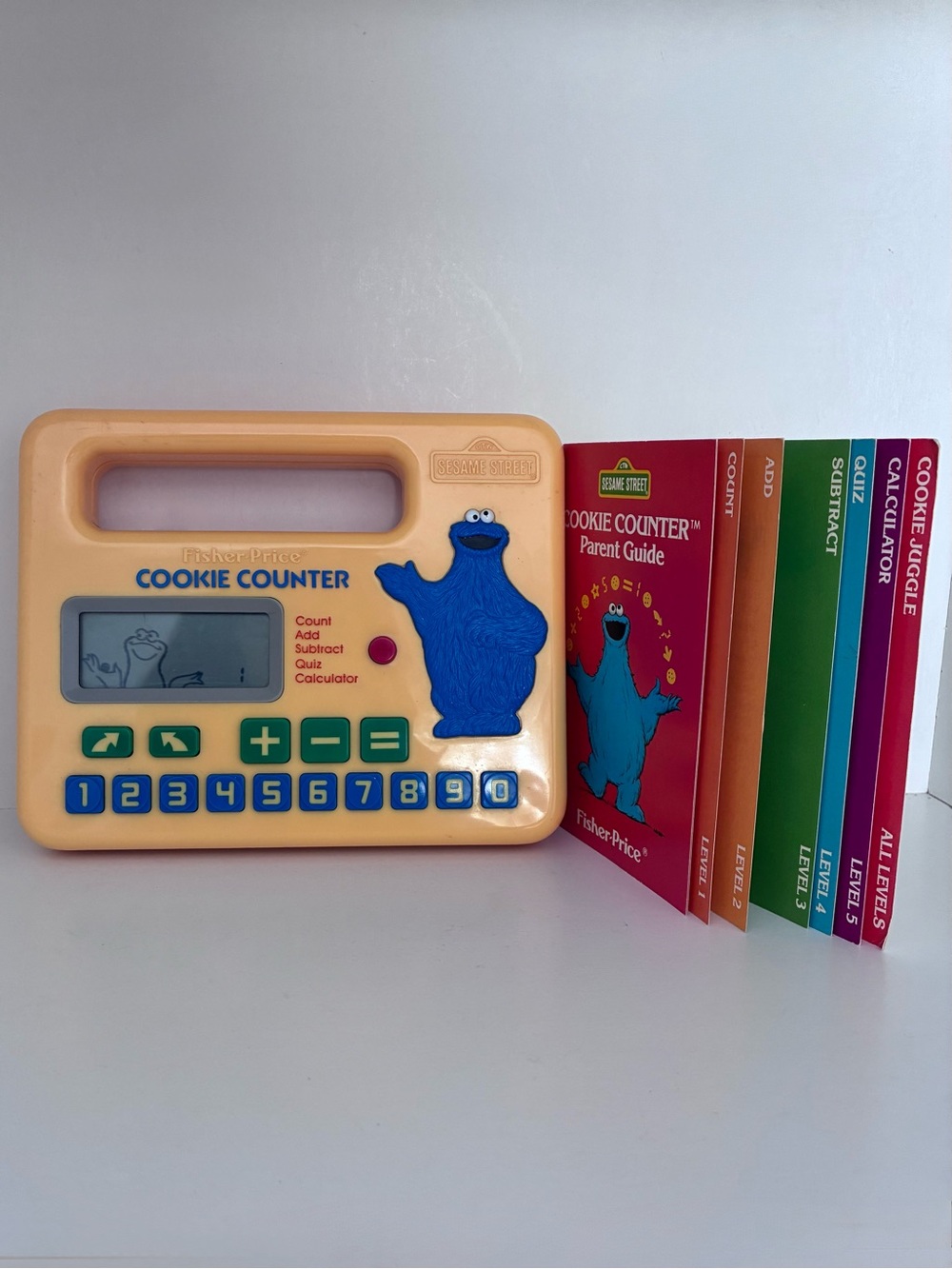 Vintage 1985 Fisher Price
Cookie Counter Sesame Street. WORKS (see video)